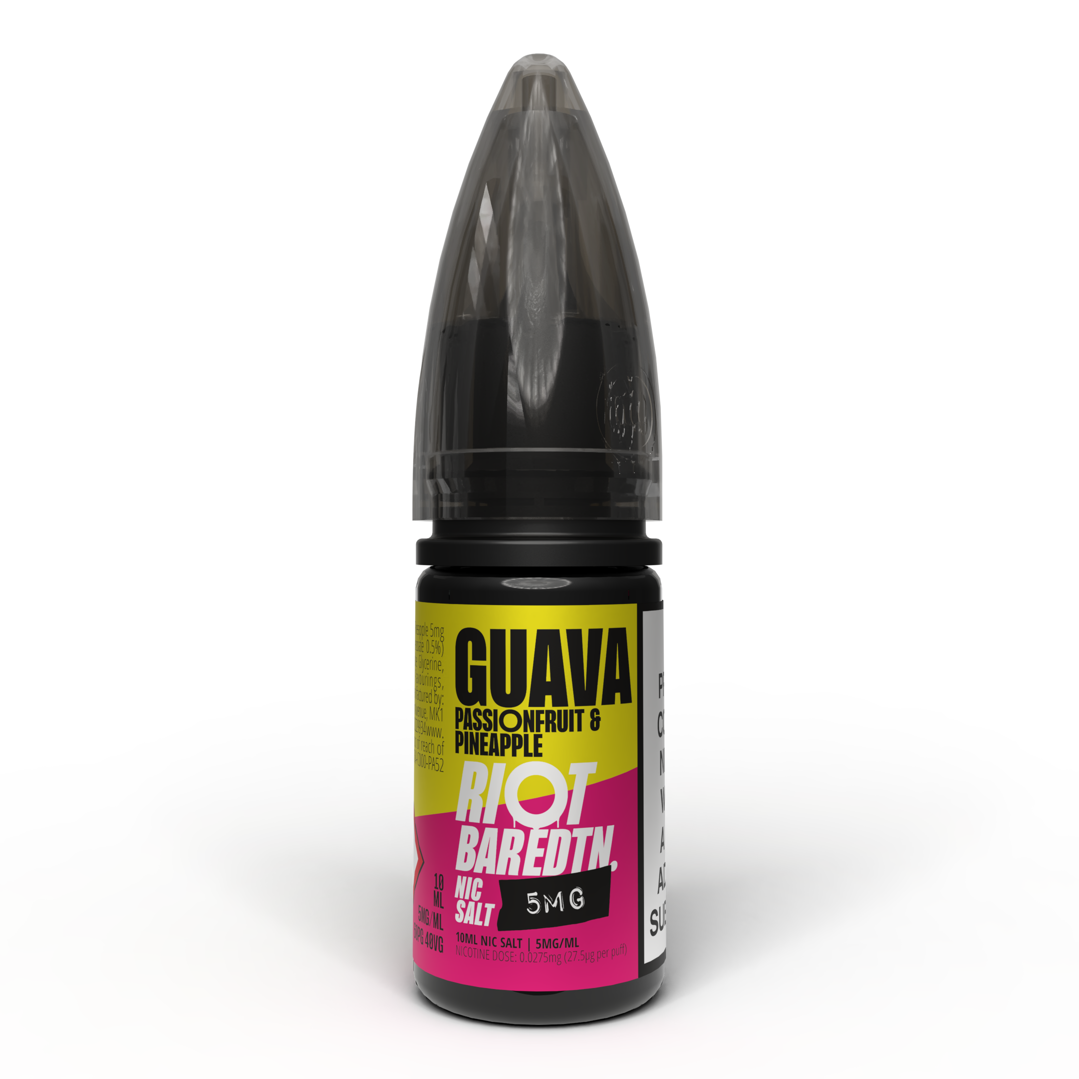 Riot BAR EDTN - Guava Passionfruit & Pineapple - Nic Salt E-Liquid – 10ml